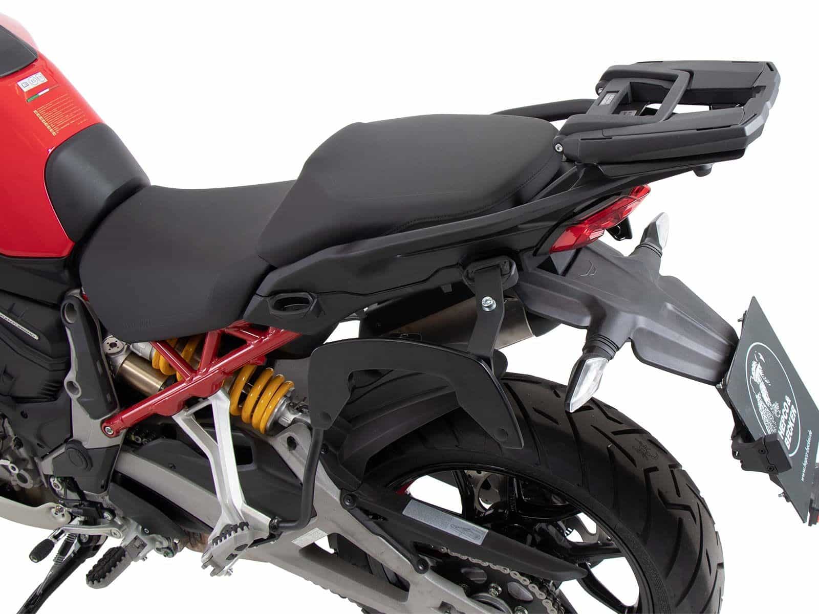 C-Bow side carrier black for Ducati Multistrada V4/S/S Sport/Pikes Peak (21-24) /Rally (23-24)