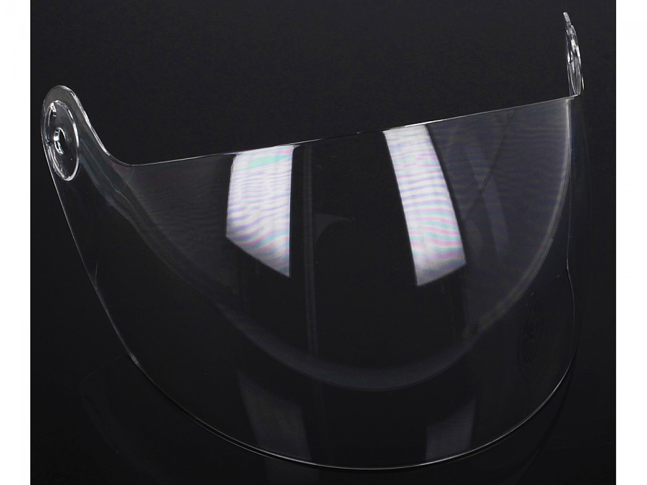 Helmo Milano visor for Turbine helmet, clear, scratch-resistant, long