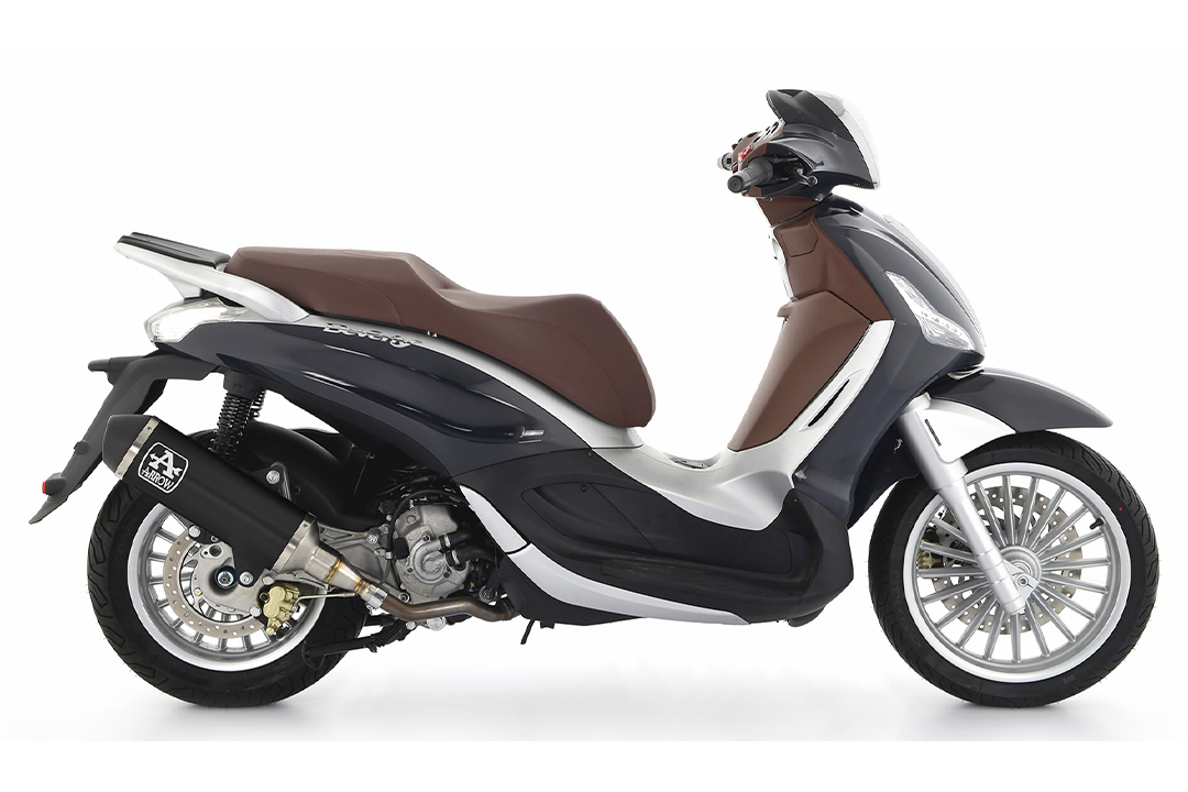 ARROW exhaust DARK URBAN for Piaggio Beverly 300 HPE (21-)