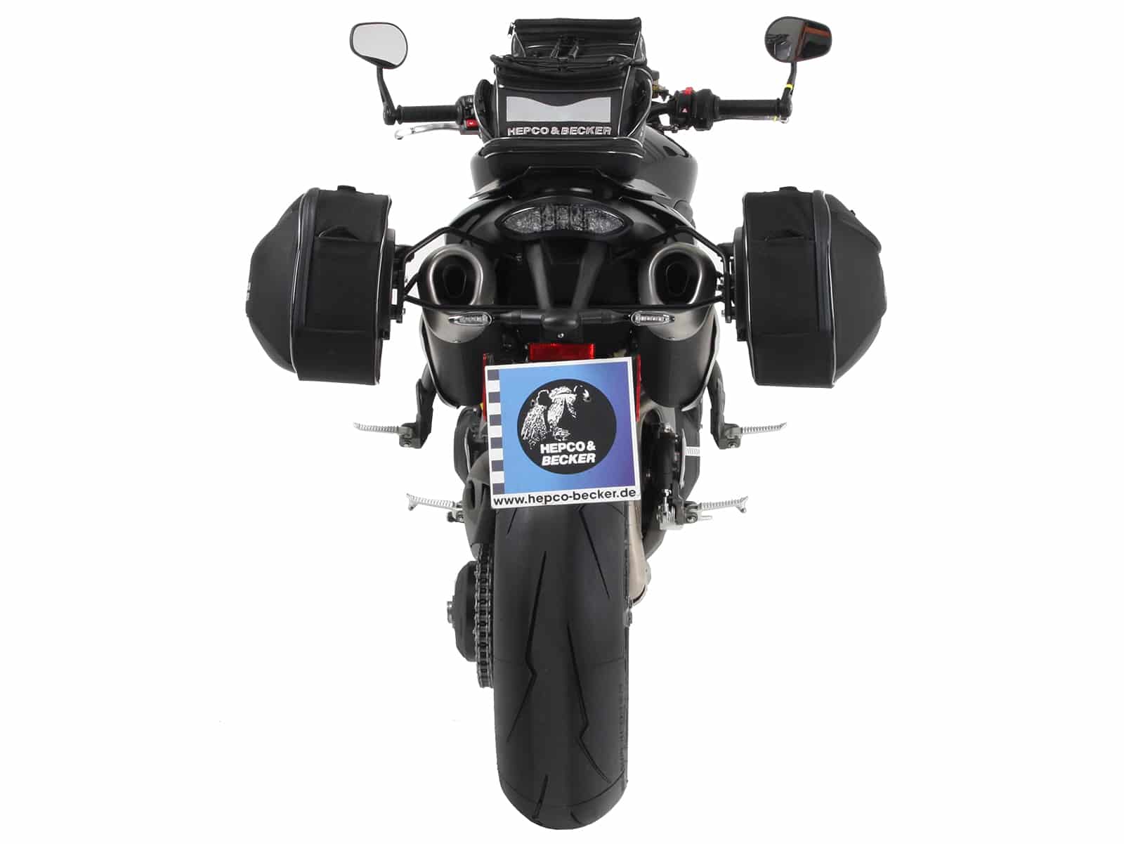 C-Bow bag holder for Triumph Speed Triple 1050 S / R (16-18) Hepco & Becker