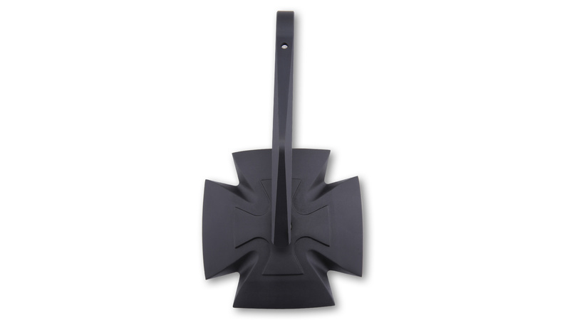 HIGHSIDER pro bar end mirror Iron Cross Black (1pc)