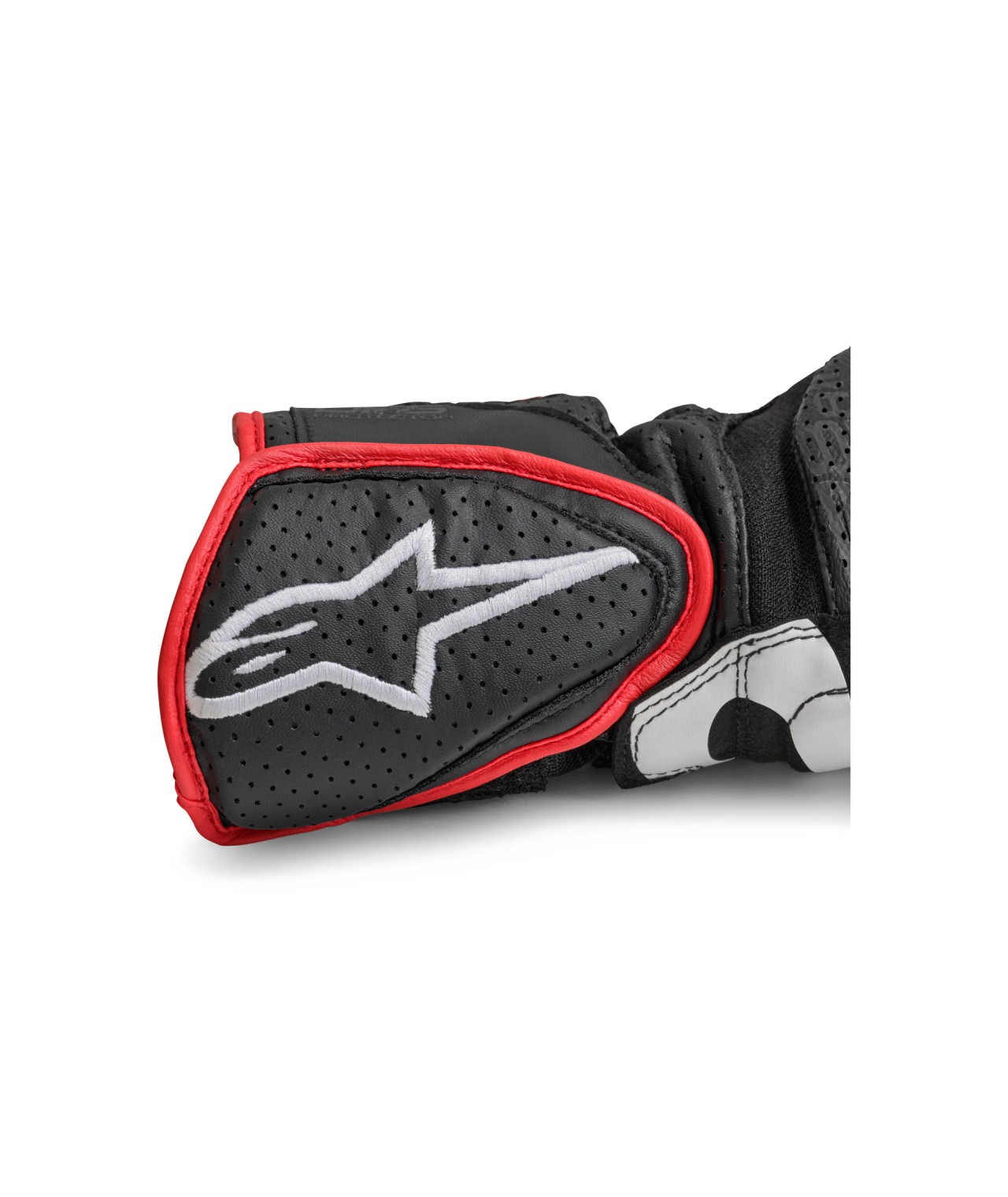 Aprilia long leather gloves Throttle by Alpinestars