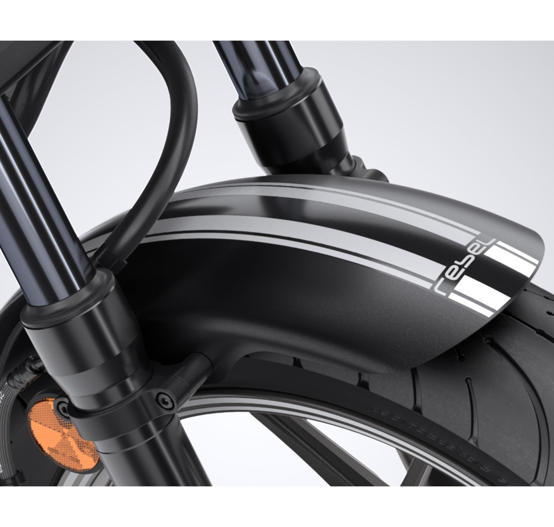 Short front mudguard for Honda CMX 1100 Rebel (21-25) Original