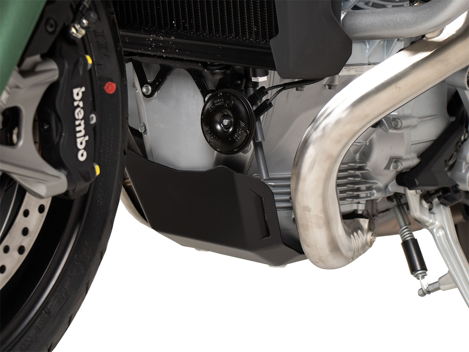Bow spoiler black for Moto Guzzi V100 Mandello Hepco & Becker