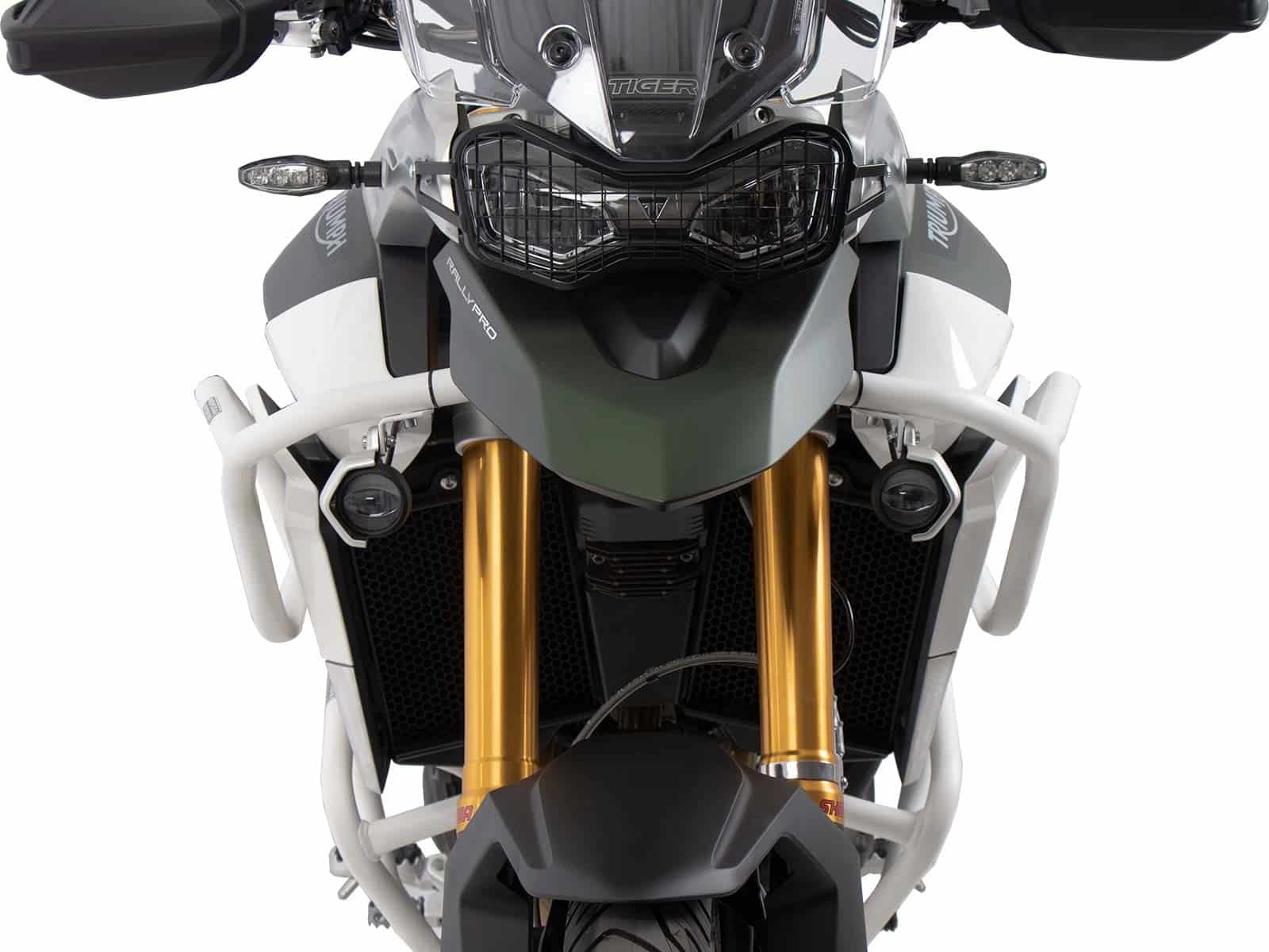 Tank guard white for Triumph Tiger 900 Rally / GT / PRO (20-) Hepco & Becker