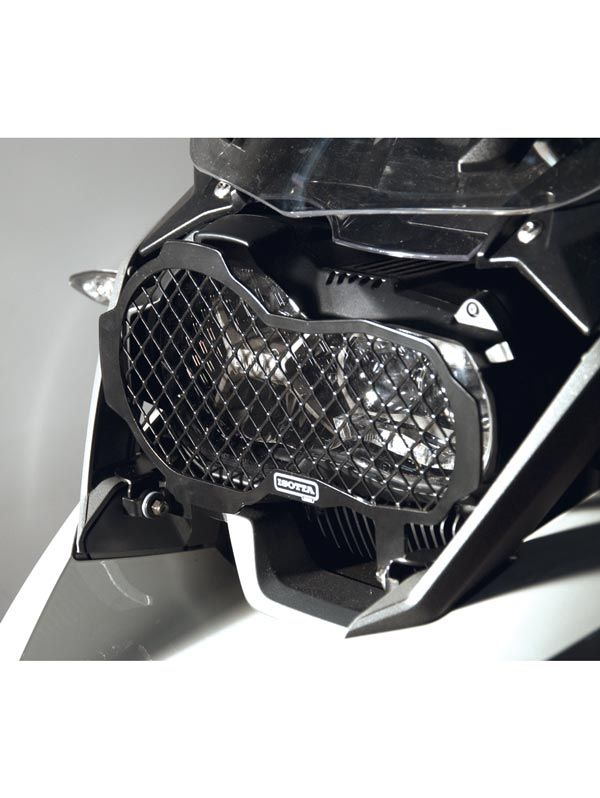 Folding headlight guard for BMW R 1200 GS LC (13-16), black