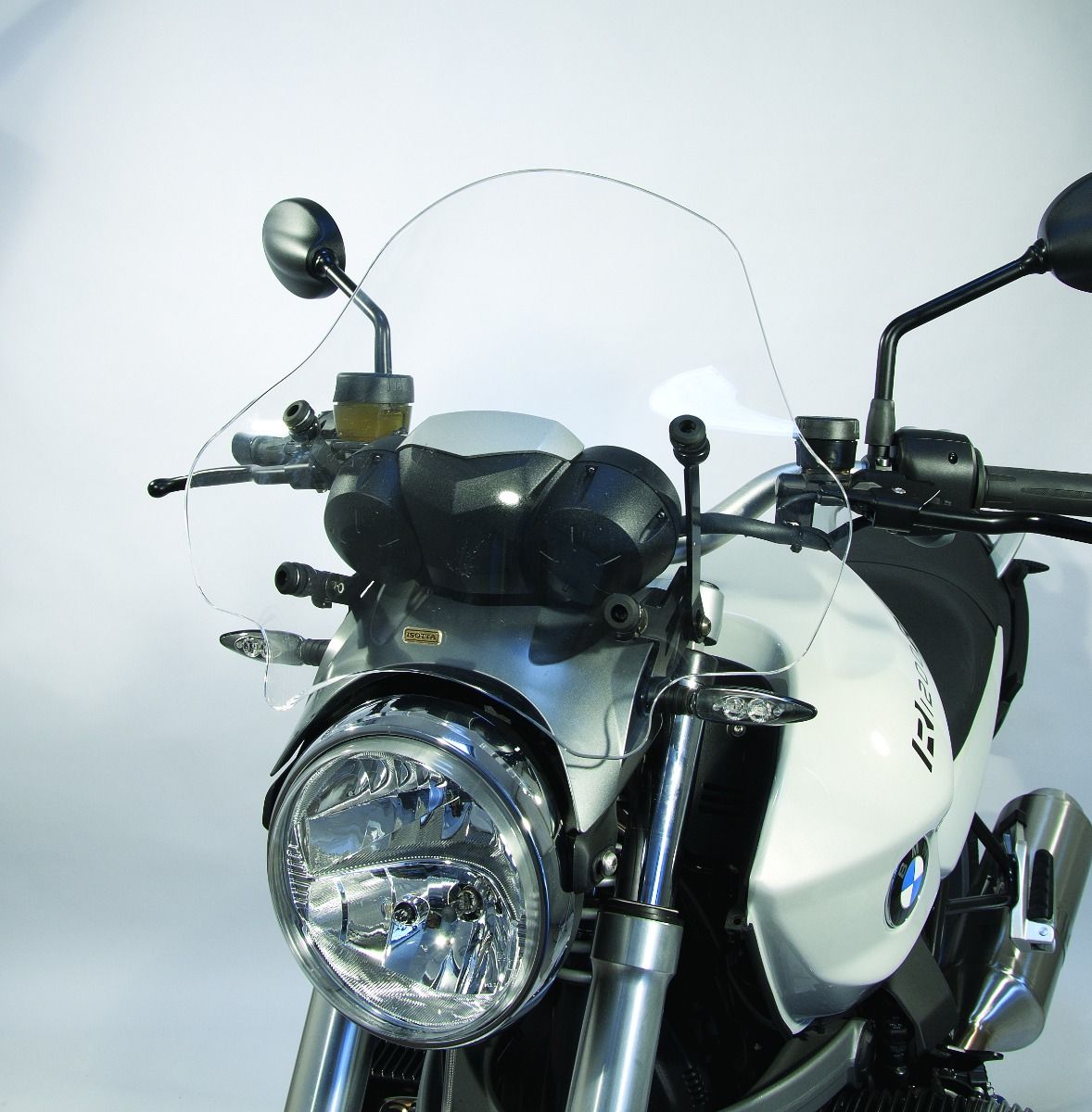 Windshield "Summer", tiltable - height 350 mm for BMW R 1200 R (11-14), clear
