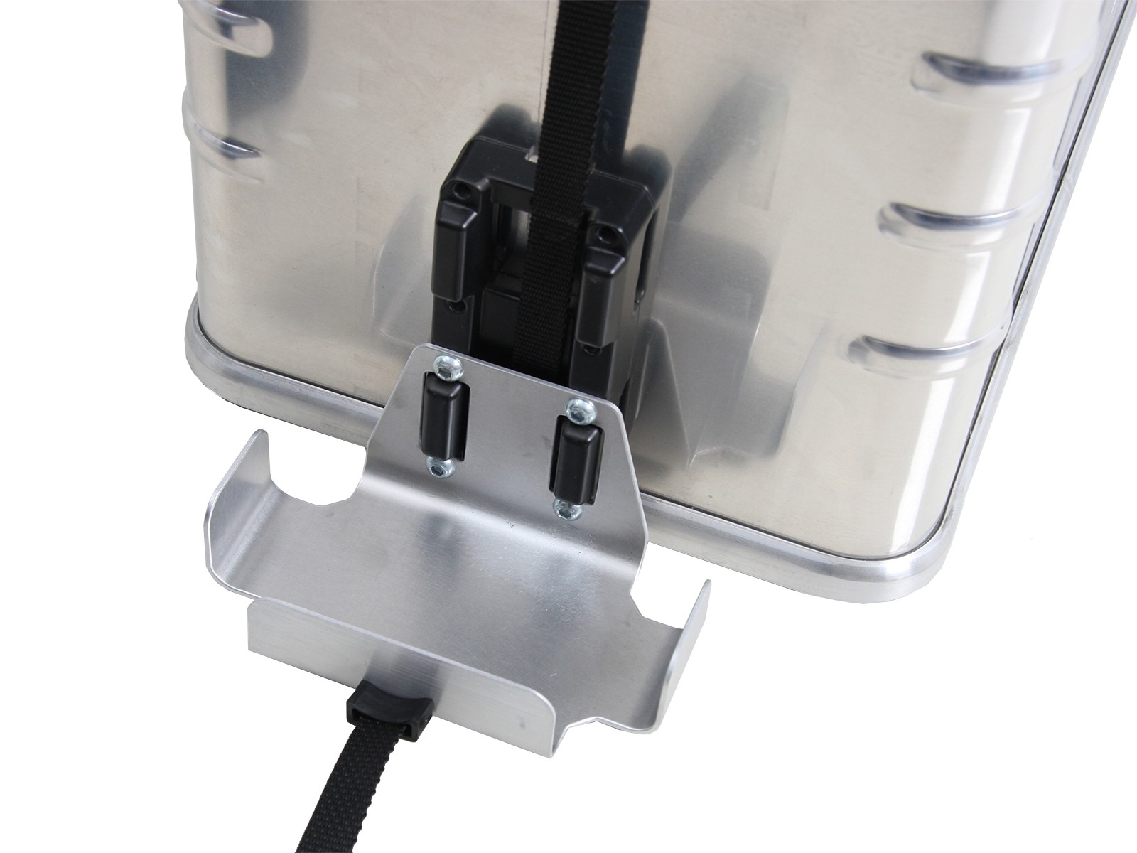Reserve canister 2 ltr. Includes universal bracket and Hepco & Becker mounting material
