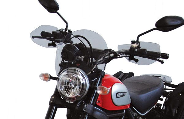 Hand protectors for Ducati Scrambler 800 (15-16) /Desert Sled (17-20), pair