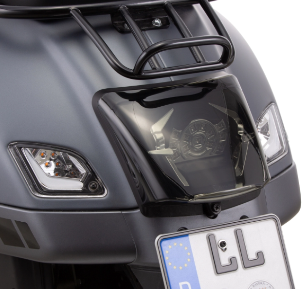 Turn signal kit front & rear for Vespa GTS/GTS Super/GTV 125-300cc ('14-), clear