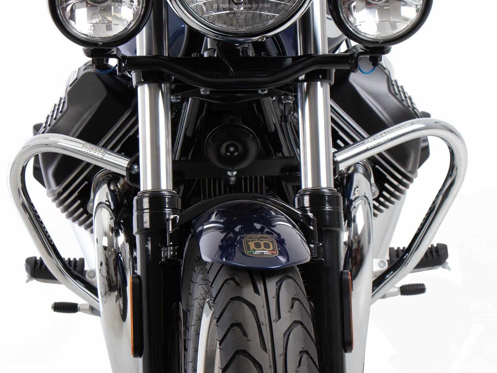 Chrome engine guard for Moto Guzzi V7 850 Special (25-) Hepco & Becker