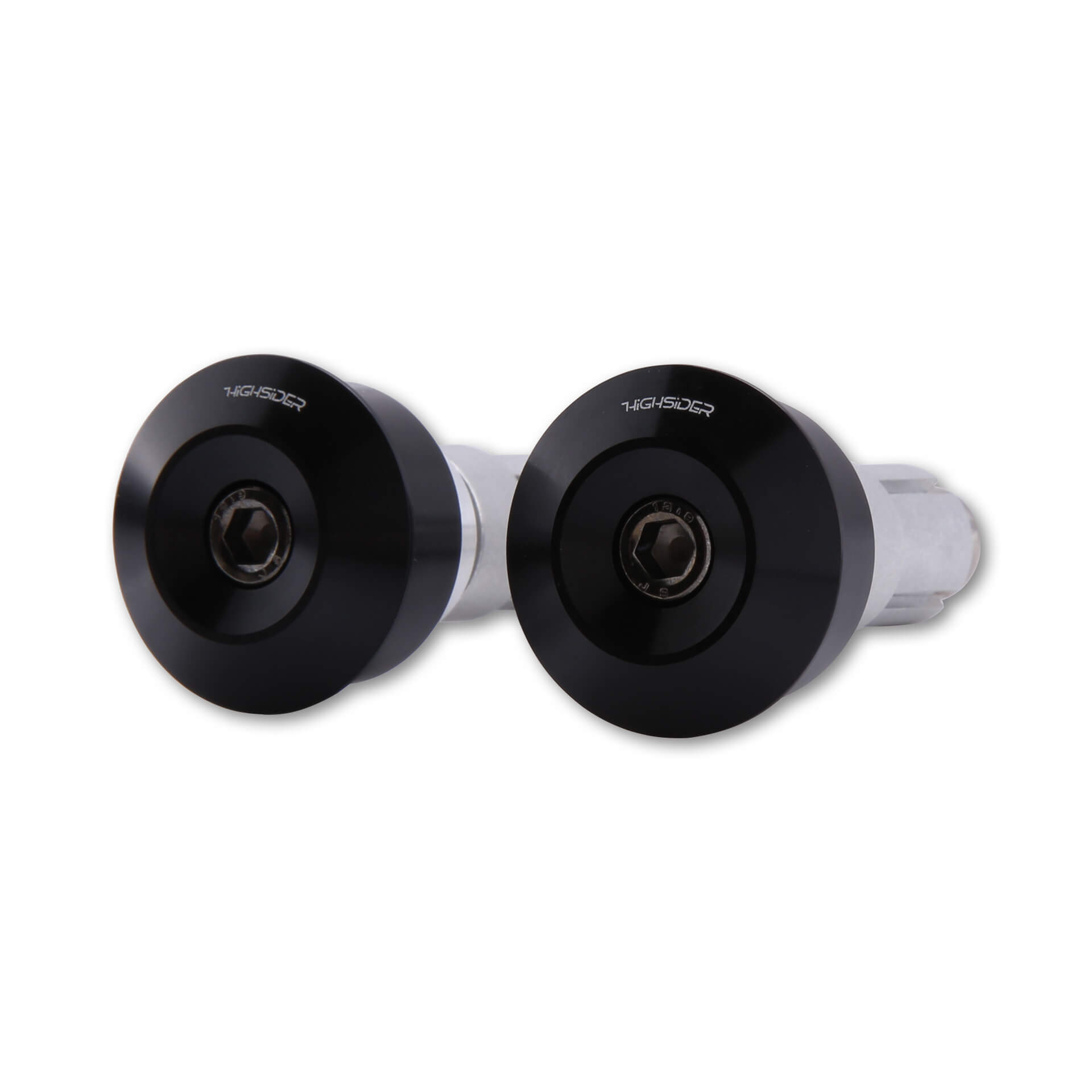 HIGHSIDER DOT handlebar ends chrome