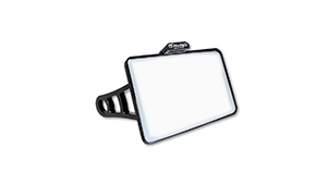 Side licence plate holder