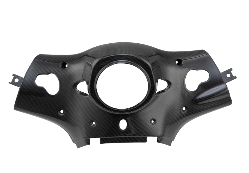 Handlebar fairing bottom for Vespa Sprint 50-150cc Carbon