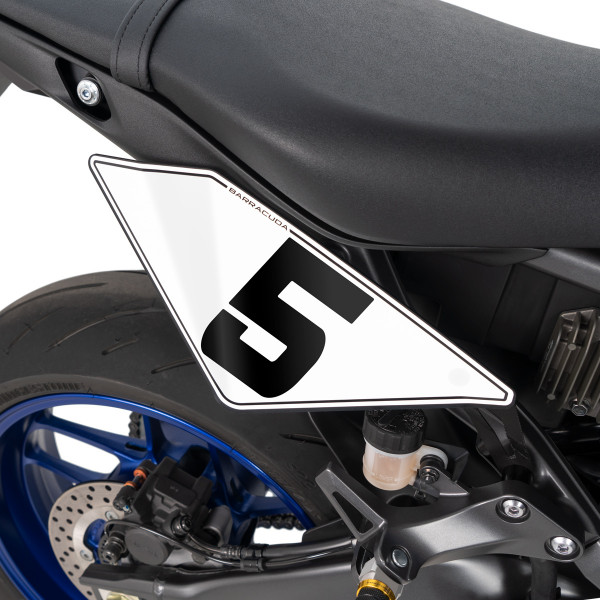 Number plate for Yamaha MT-09 (21-) - Barracuda