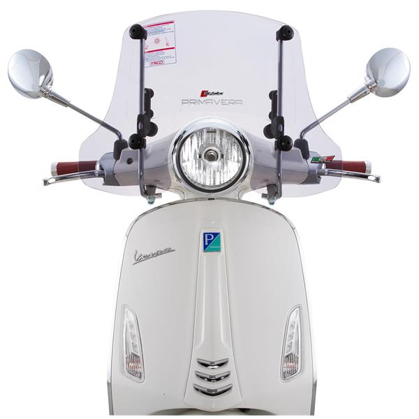 Windshield FACO "Twin-Screen" for Vespa Primavera 50-150cc 2T/4T