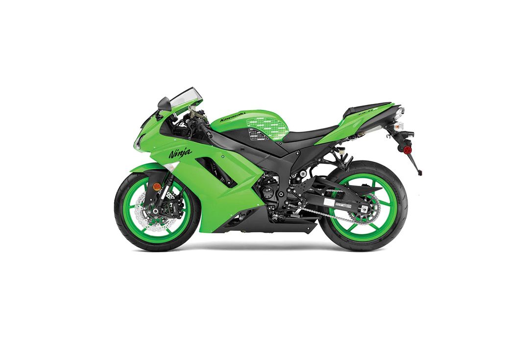 Stompgrip hybrid Volcano for Kawasaki ZX6R 2007-08