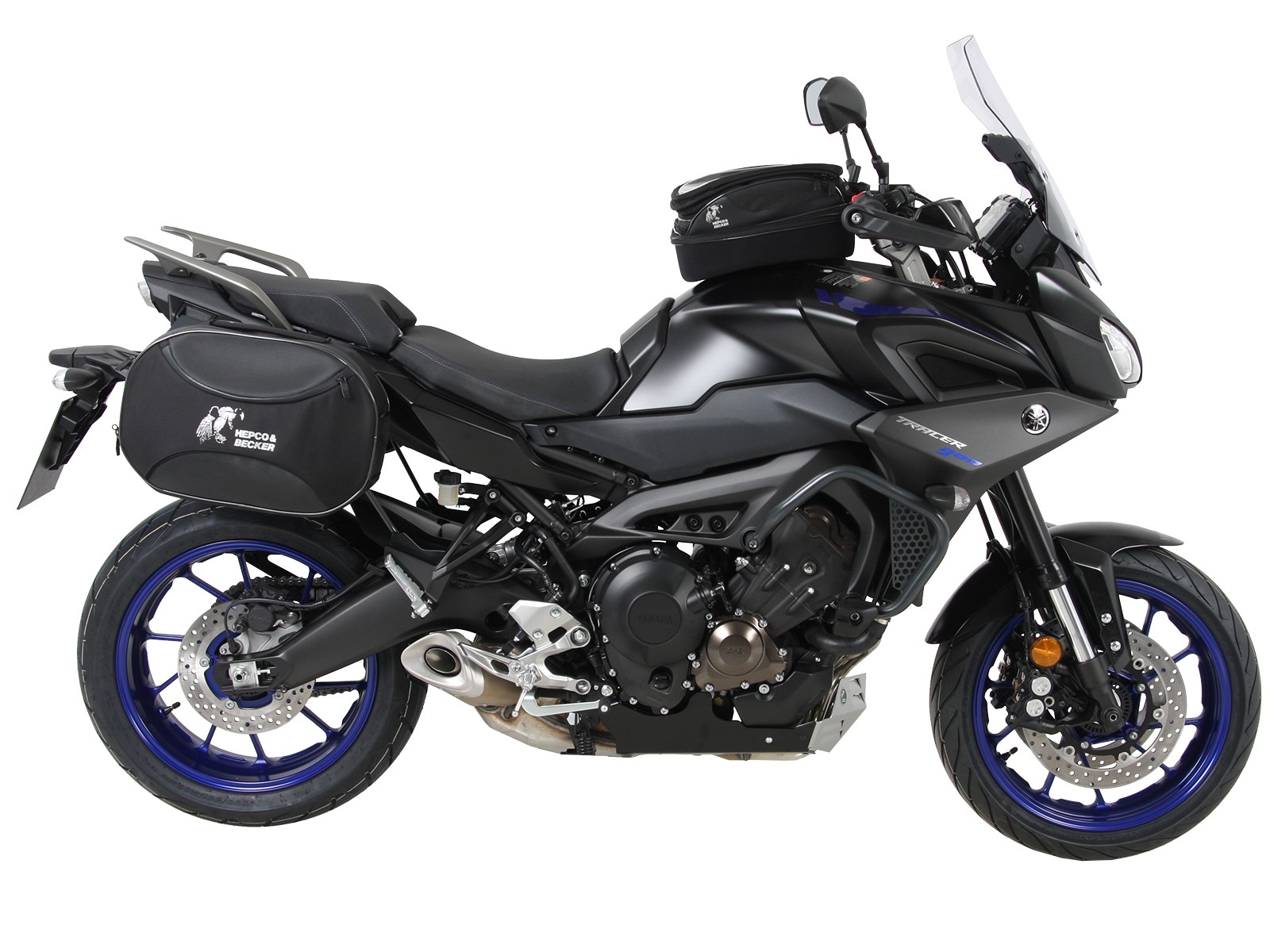C-Bow side carrier anthracite for Yamaha Tracer 900 / GT (Bj.18-) Hepco & Becker