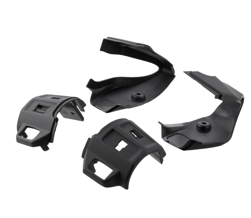 Cover switch unit, left & right for Vepsa Primavera/Sprint, black matt