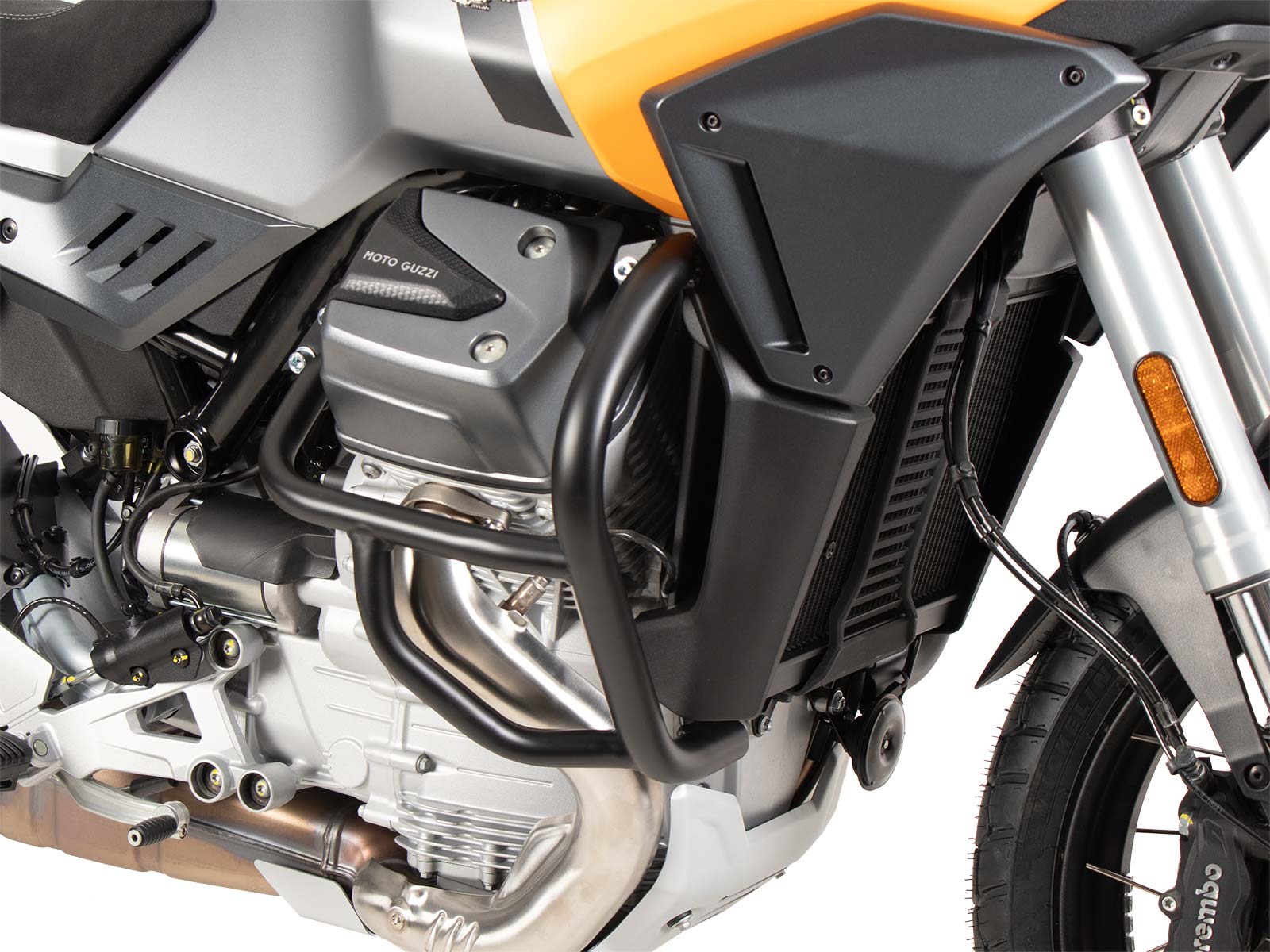 Engine guard black for Moto Guzzi Stelvio (24-) Hepco & Becker