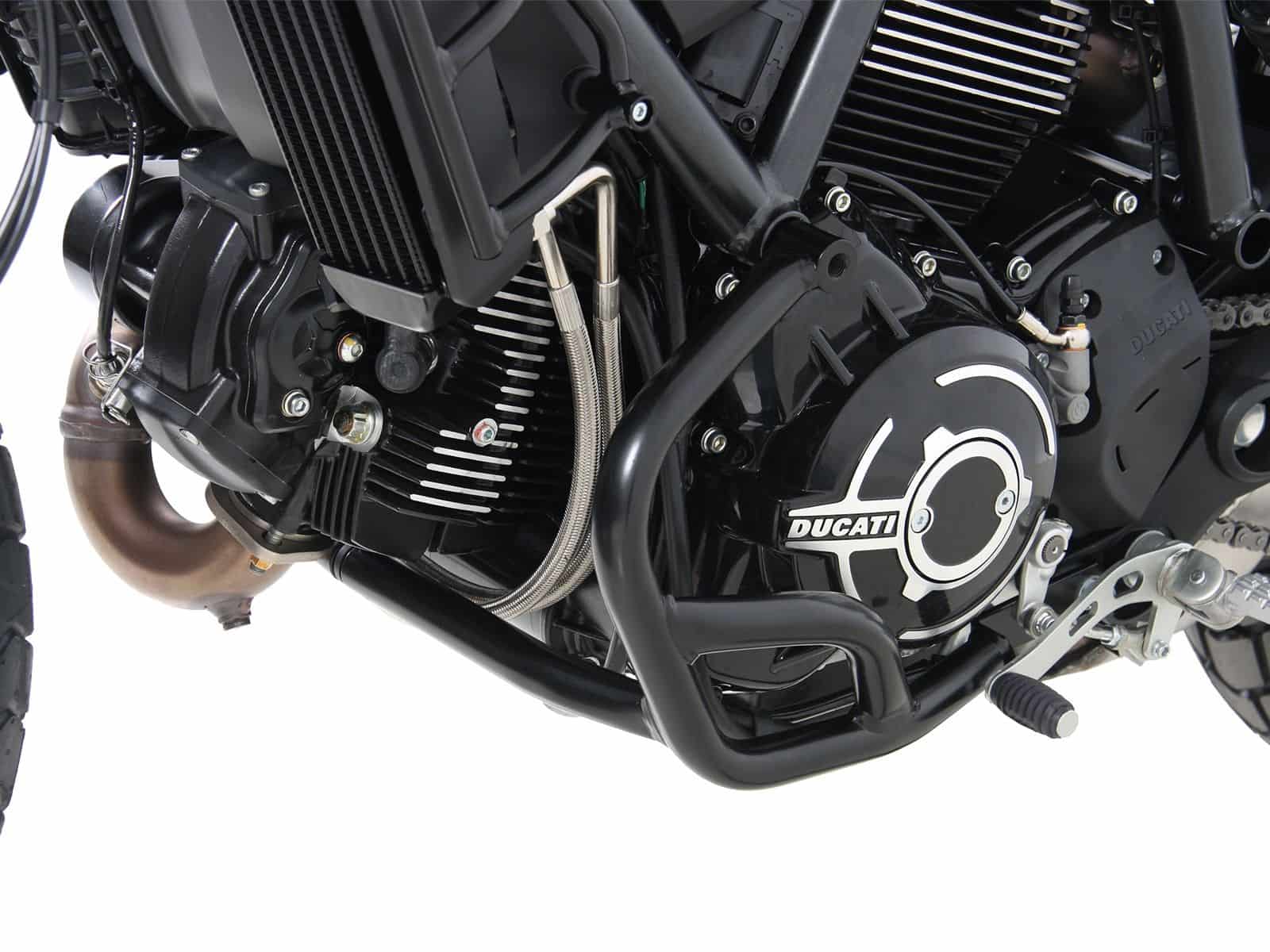 Engine guard black for Ducati Scrambler 800 (19-22) Hepco & Becker