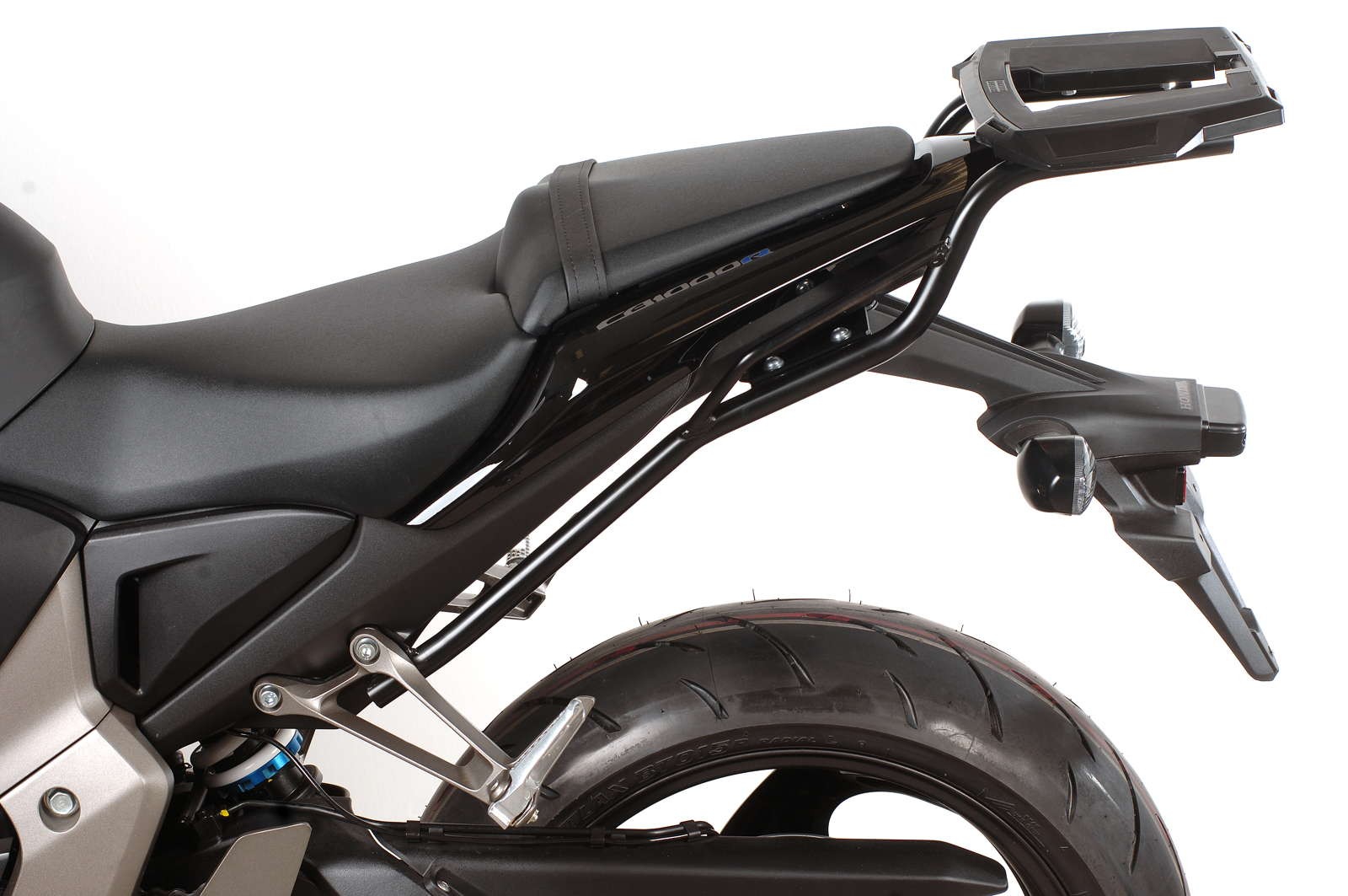 Alurack top case carrier black for Honda CB 1000 R (2008-2016) Hepco & Becker