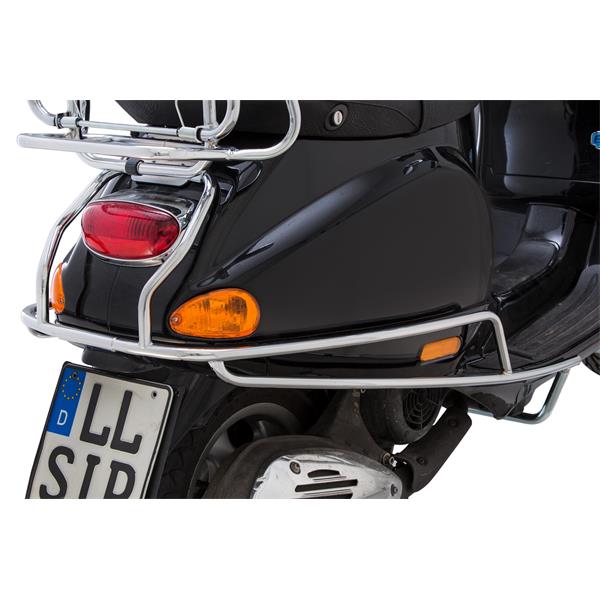 Crash bar rear chrome for Vespa ET2/ET4/LX/LXV/S 50-150cc Cuppini