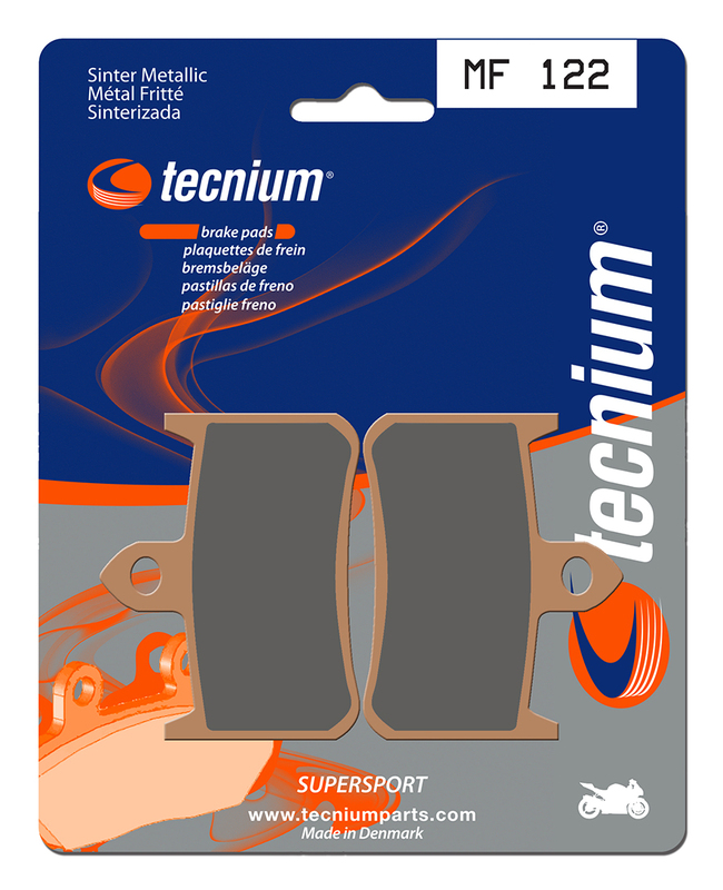 TECNIUM Street Performance sintered metal brake pads - MF122