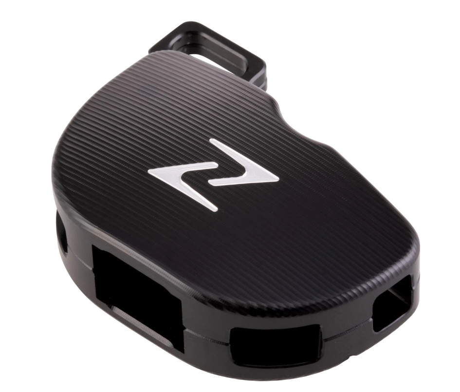 Key case for Vespa, aluminum black