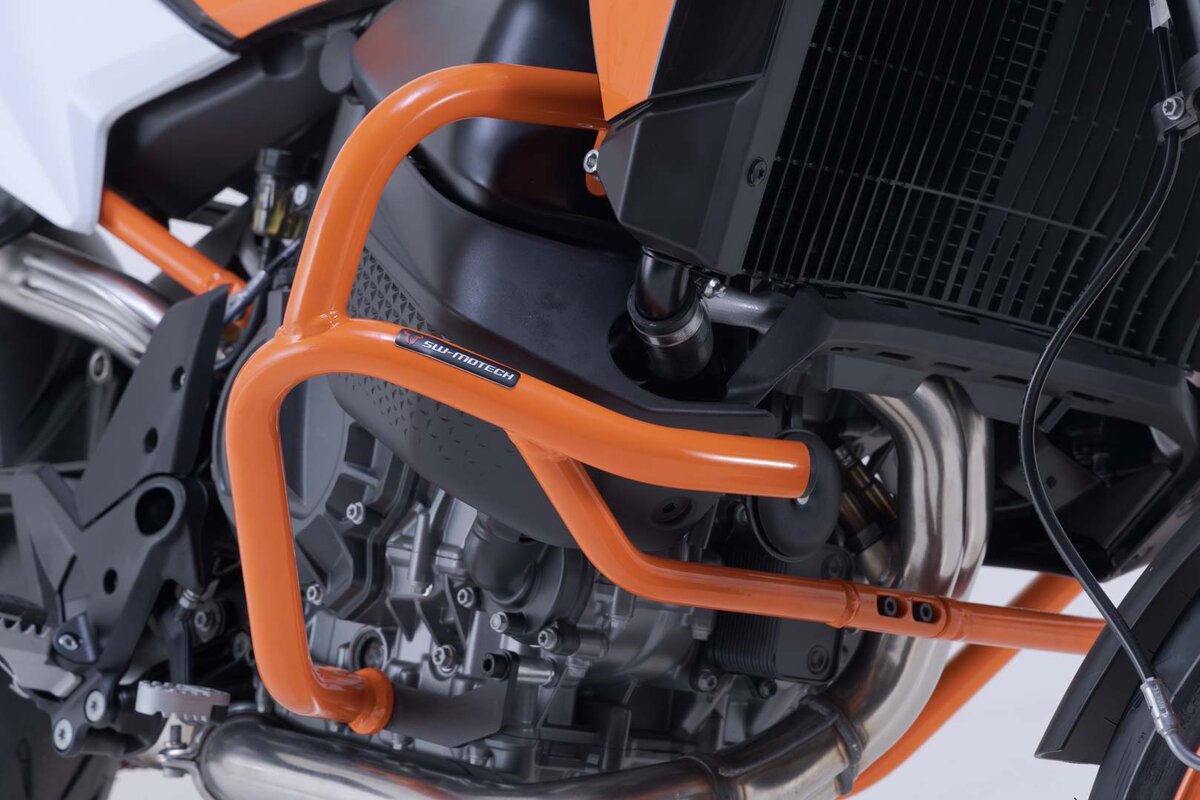 SW-Motech Crash bar Electronic Orange for KTM 890 SM T (23-) - SW Motech