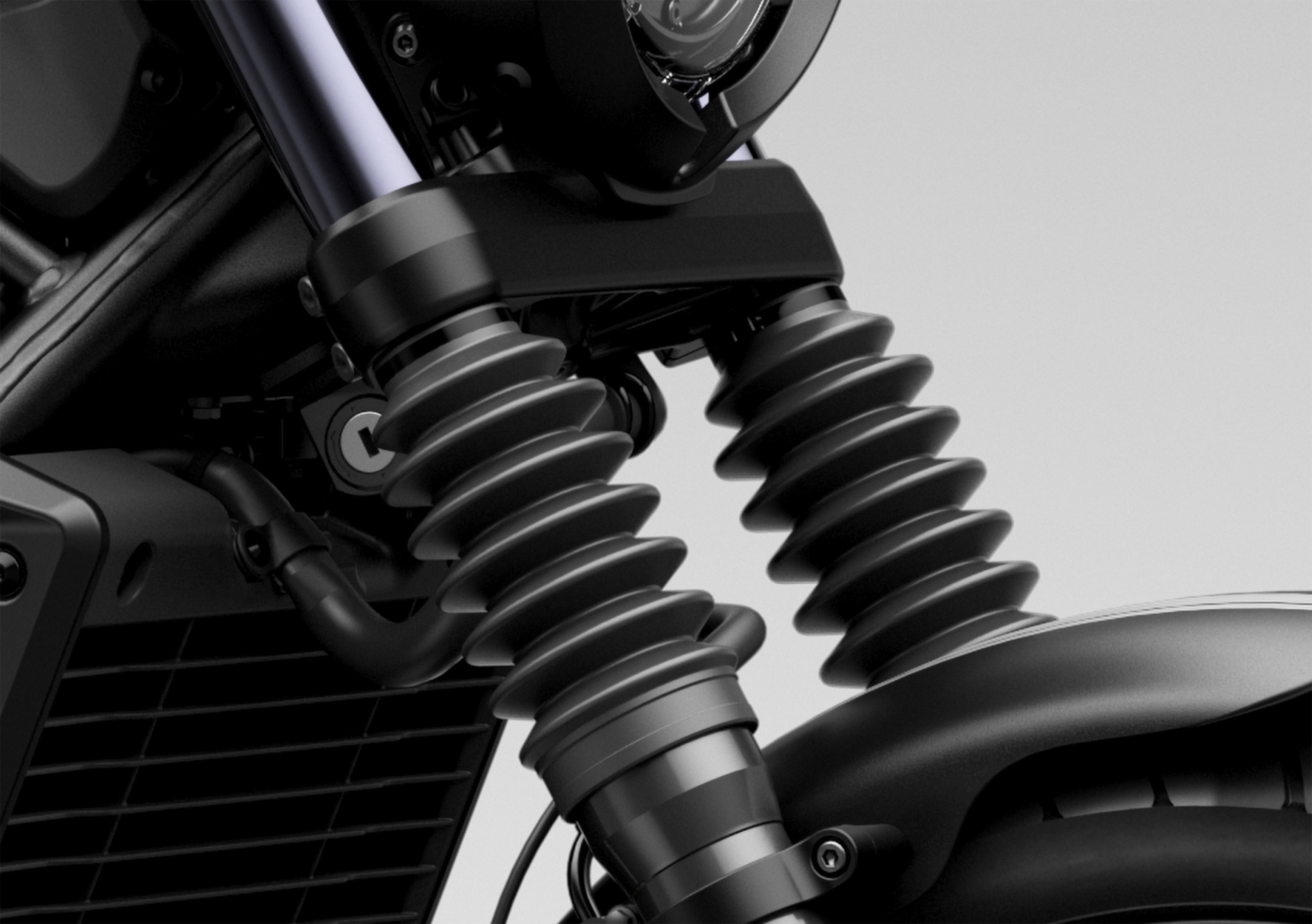 Bellows black for Honda CMX 1100 Rebel (21-) Original