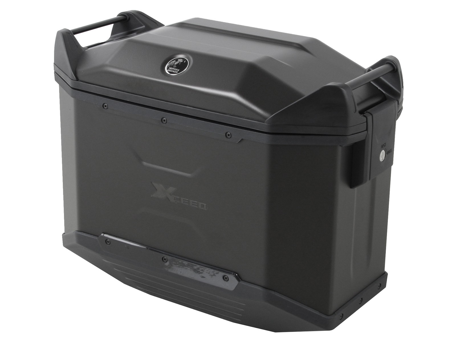 Xceed side case 38 Ltr. Jet Black black Hepco & Becker