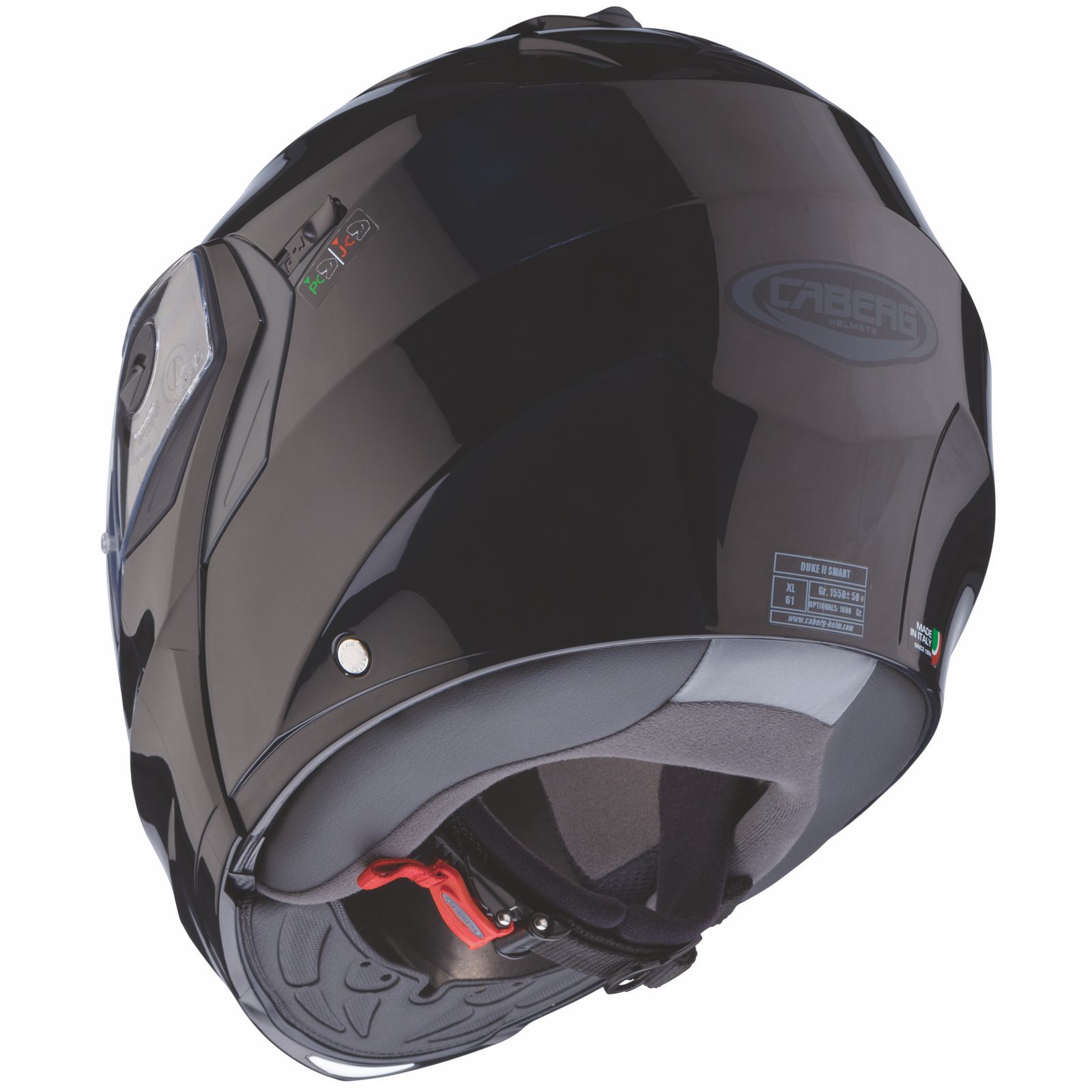 Caberg Helmet Duke II Smart, black (unpainted)