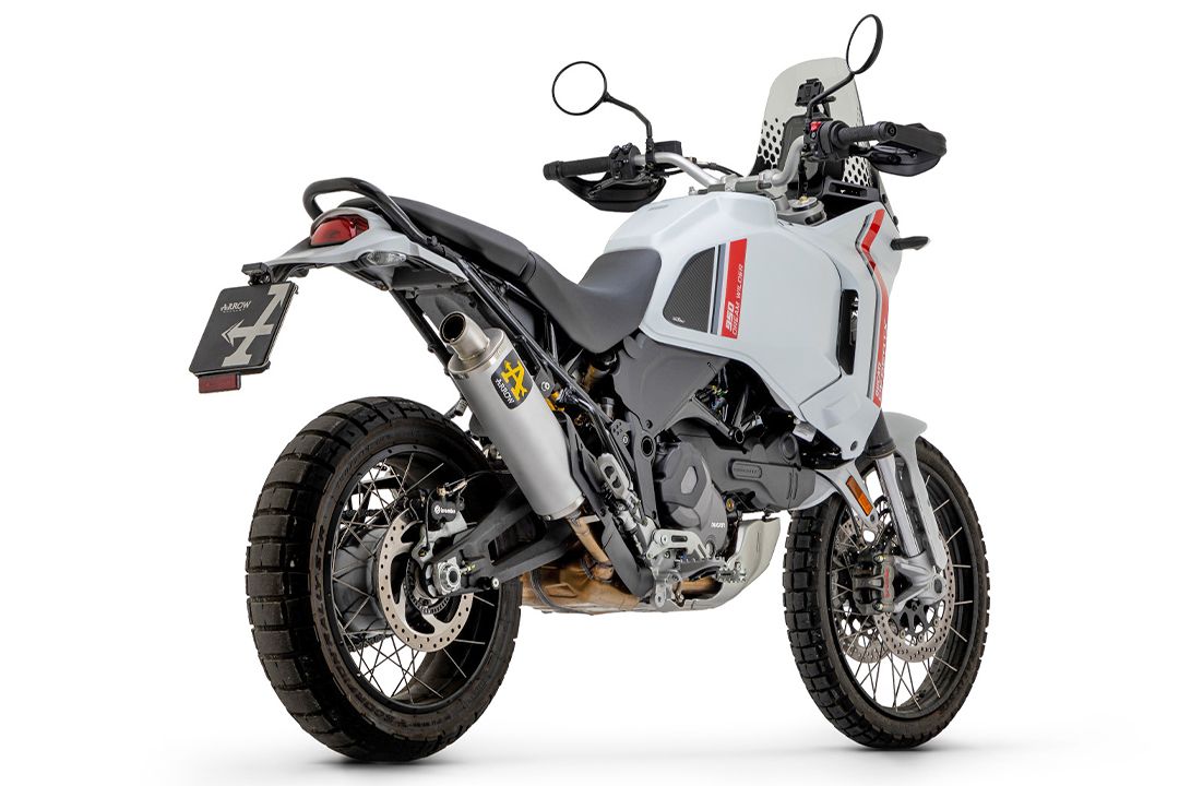 ARROW exhaust INDY RACE aluminum for Ducati DesertX (22-)