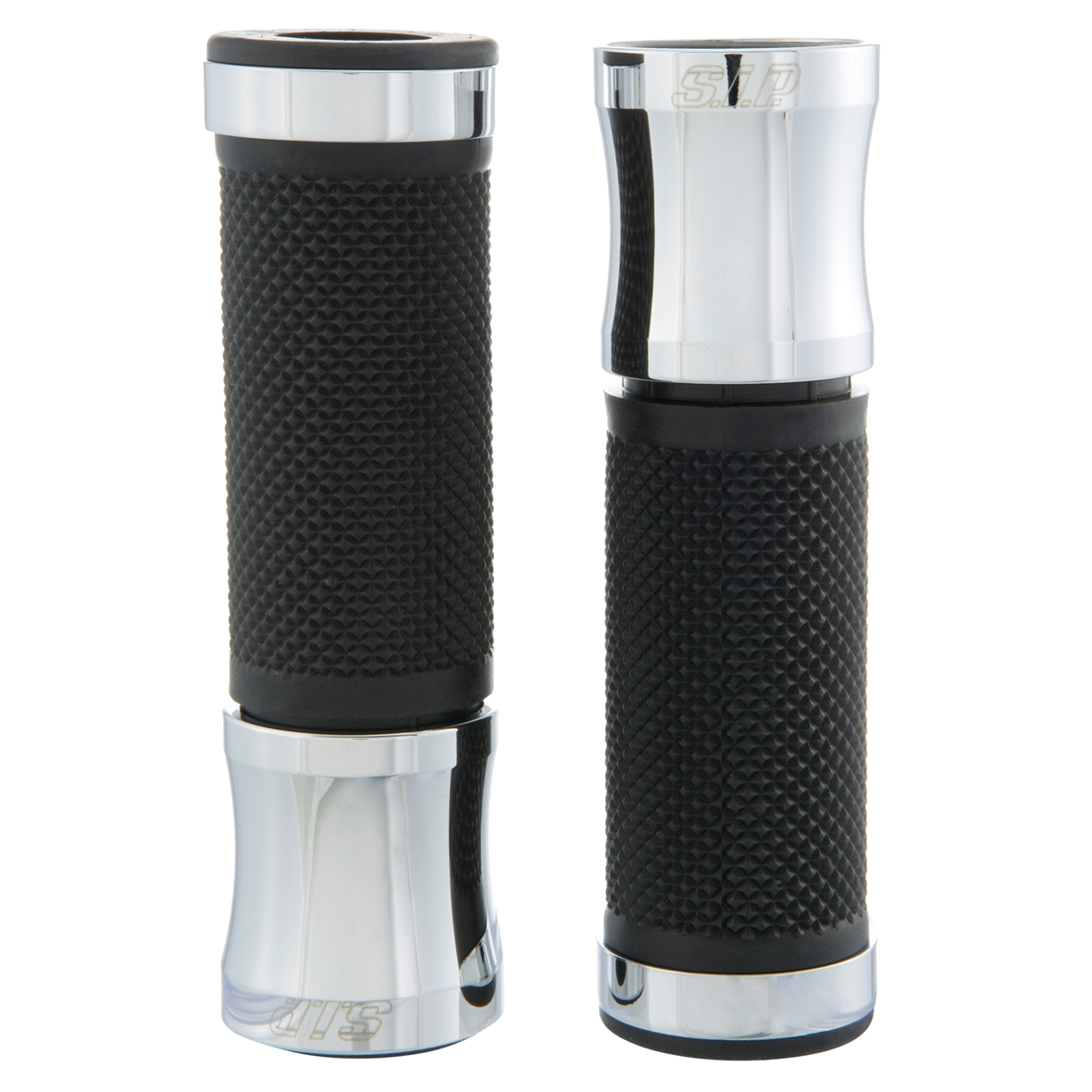 Grips chrome SIP for Vespa ET/LX/LXV/S/Primavera/Sprint 50-150ccm