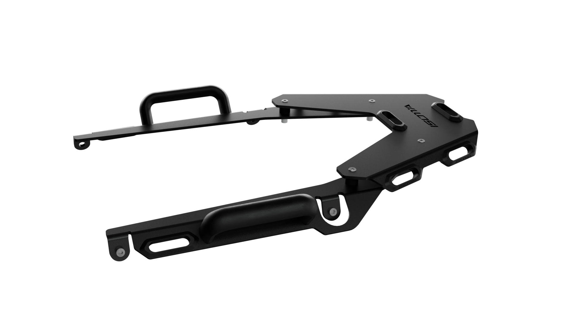 Aluminum luggage rack with handles for Yamaha Ténéré 700 (20-)