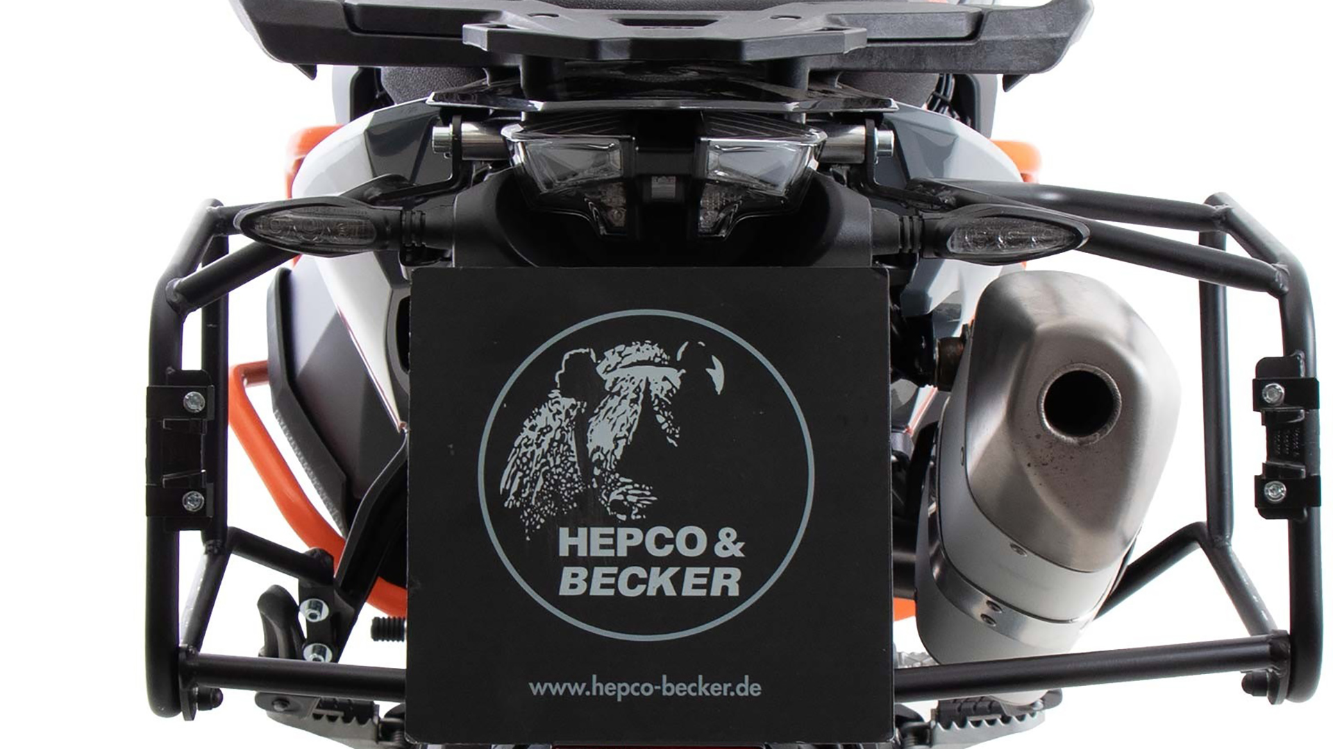 Side case carrier fixed screwed for KTM 890 Adventure (21-) Hepco & Becker