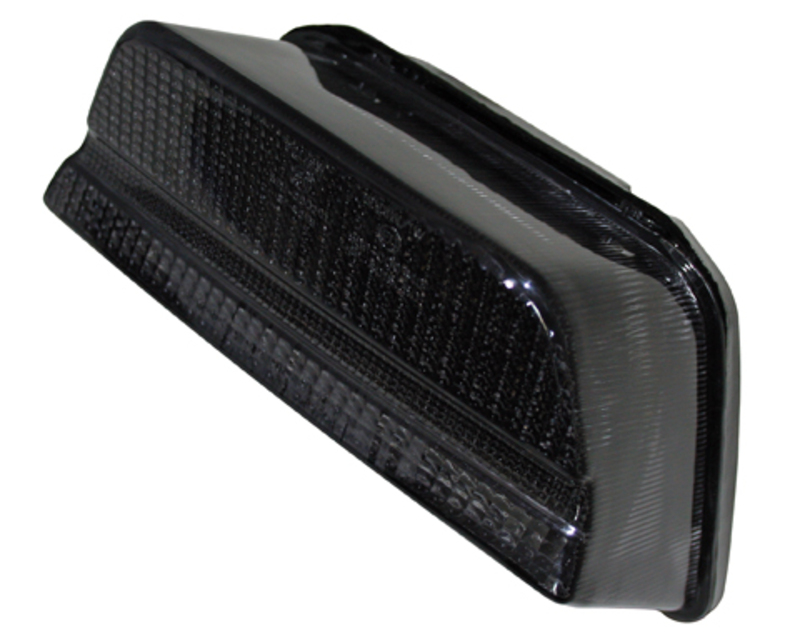 HIGHSIDER smart LED rear light black Kawasaki style, E-approved (1pc)