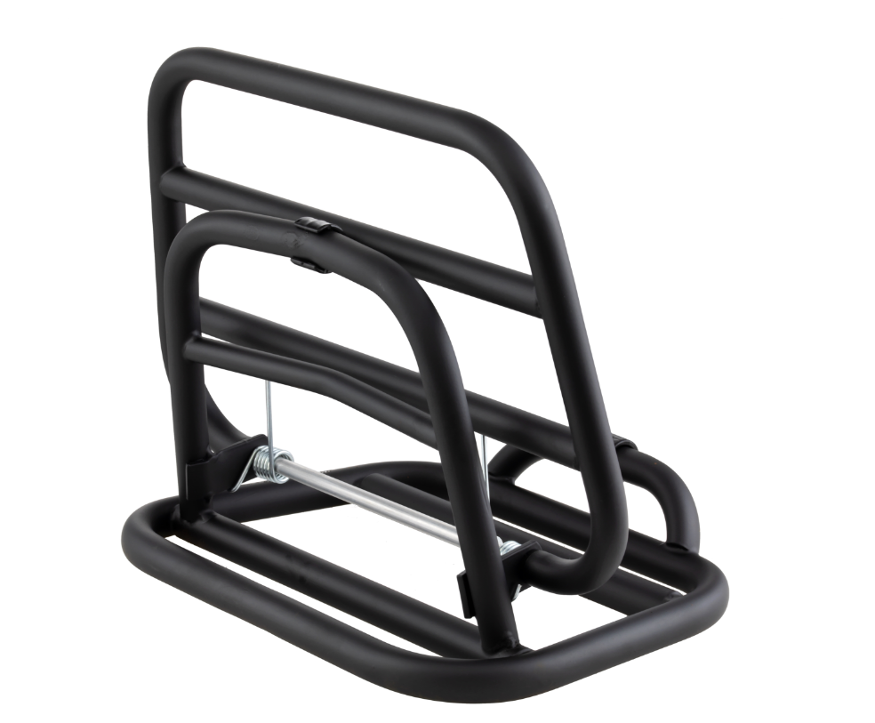 Rear luggage rack for Vespa 946 3V i.e. 125cc, folding, black matt