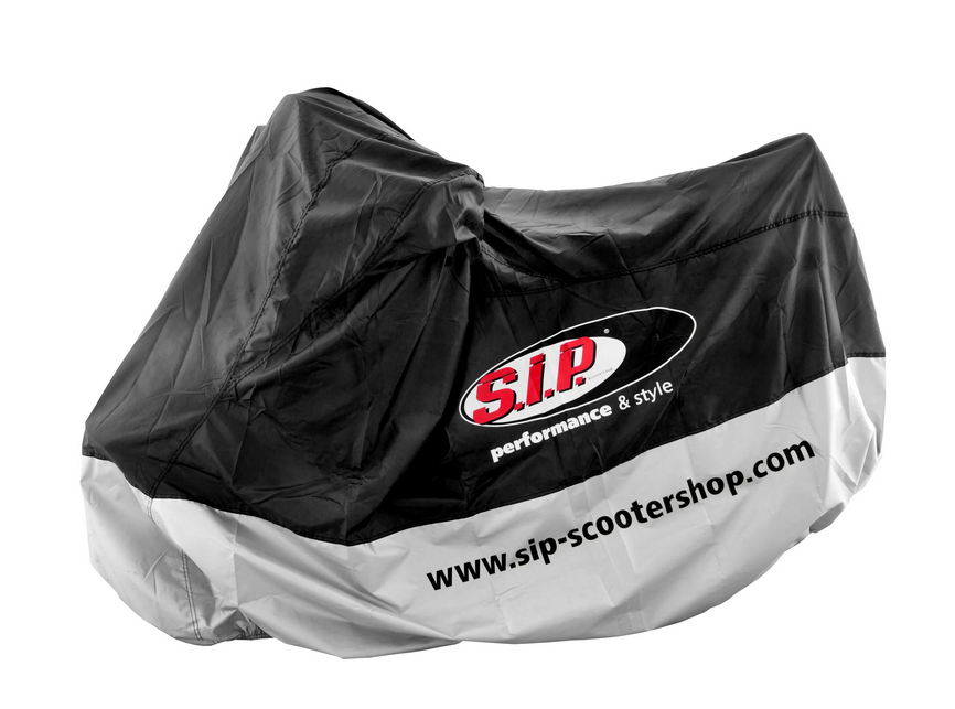 Folding garage outdoor "Scooter", size M-L, black/silver