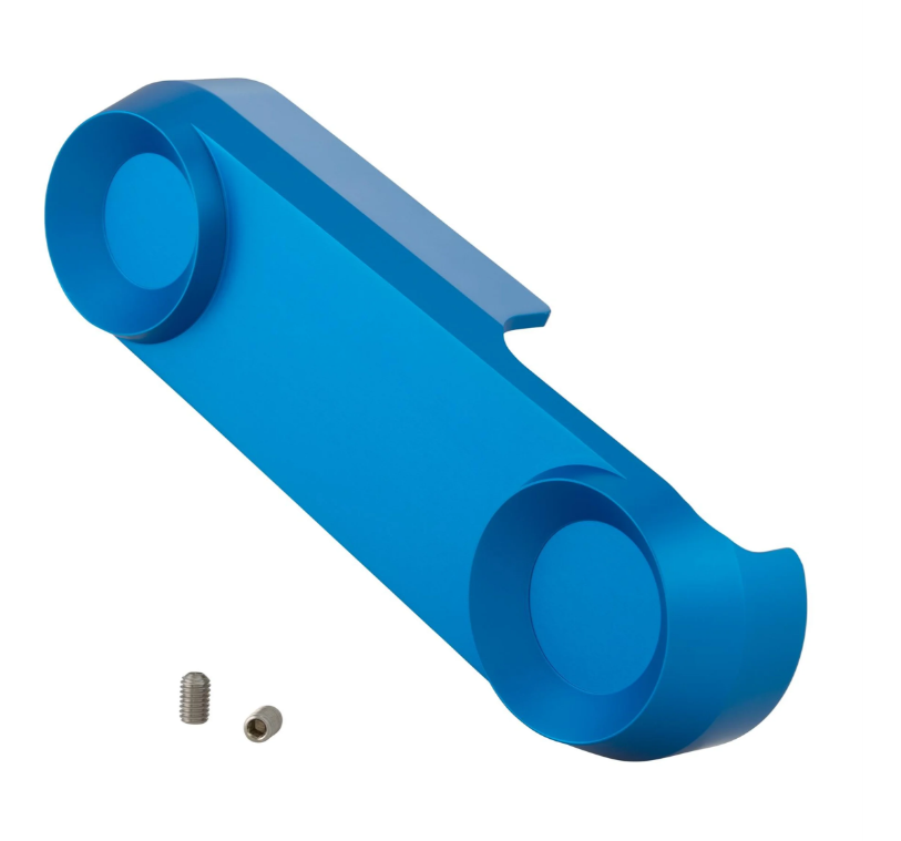 Swingarm cover for Vespa, blue matt