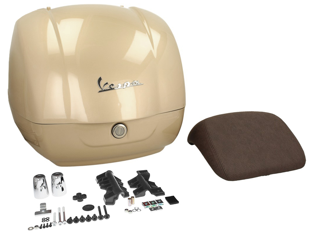 Original topcase for Vespa GTS - beige / elegance 513/A