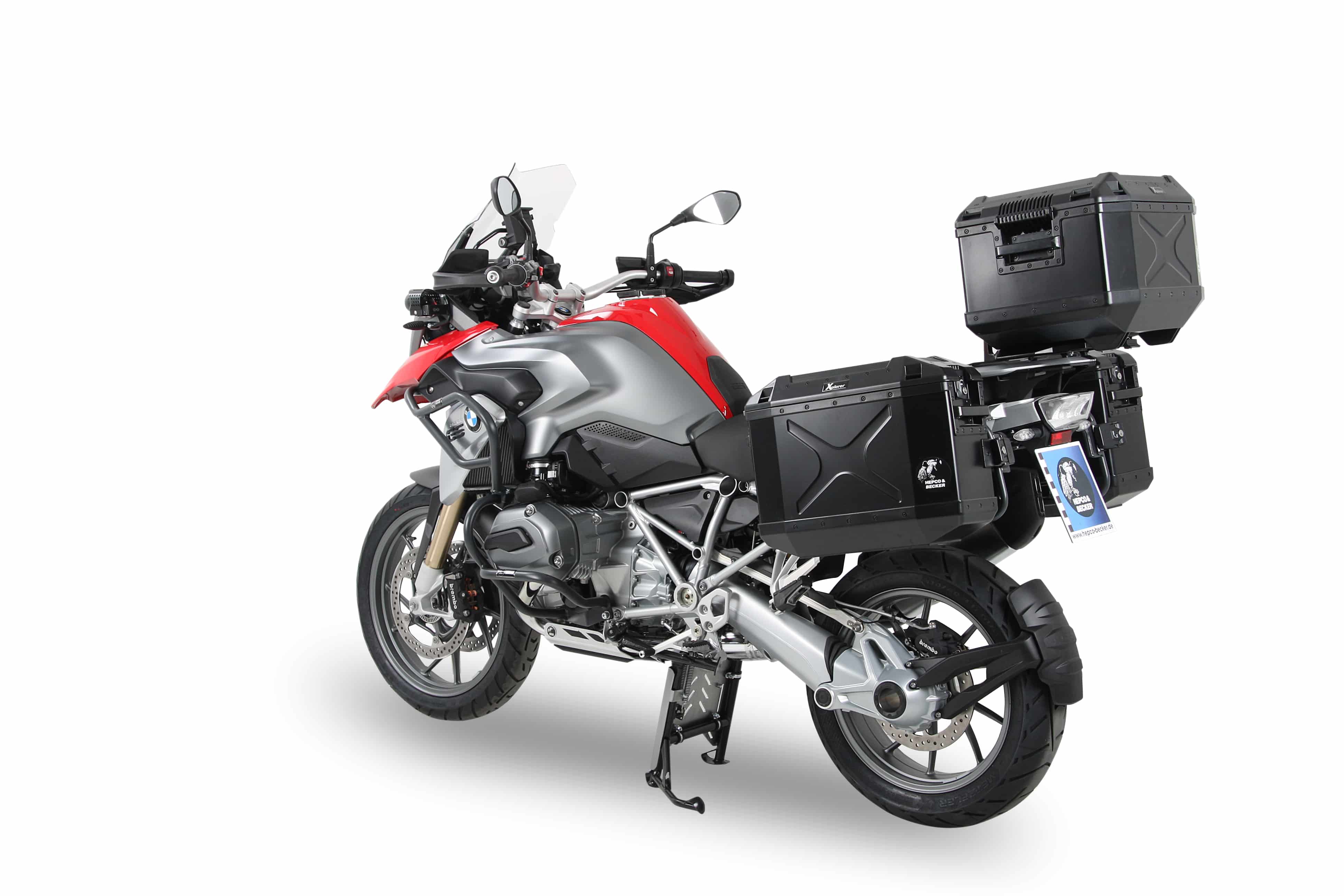Side case carrier Lock-it black for BMW R 1250 GS Adventure (19-24) Hepco & Becker