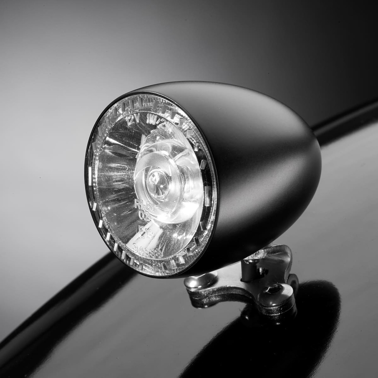 Kellermann turn signal, rear and brake light, Bullet 1000 RB, steel, LED, HL/HR, 12 V, matt black