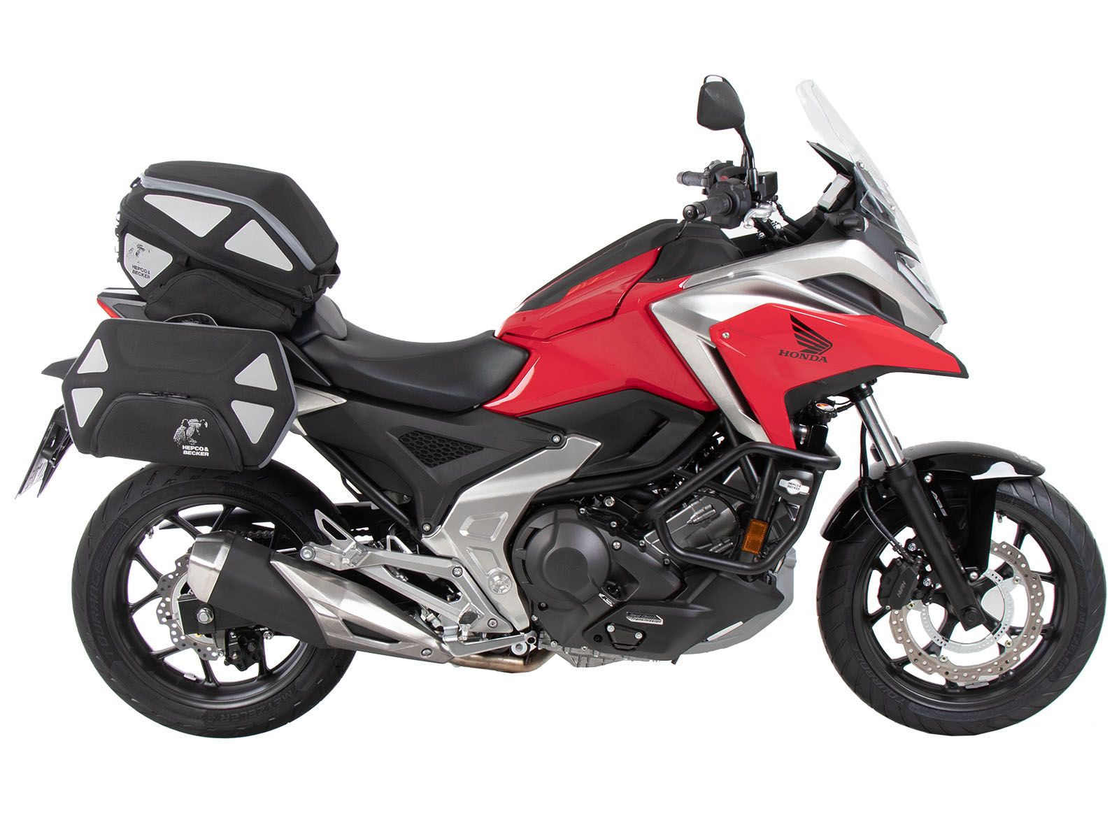 C-Bow side carrier black for Honda NC 750 X /DCT (21-) Hepco & Becker