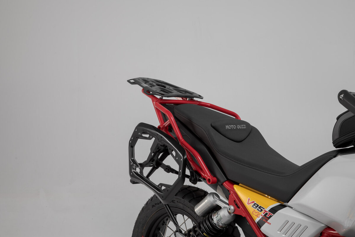 AERO ABS side case system for Moto Guzzi V85 TT