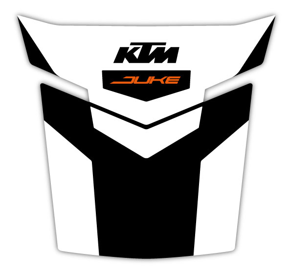 KTM Tankpad Sticker for Duke 125 / 390 (Bj.17-)