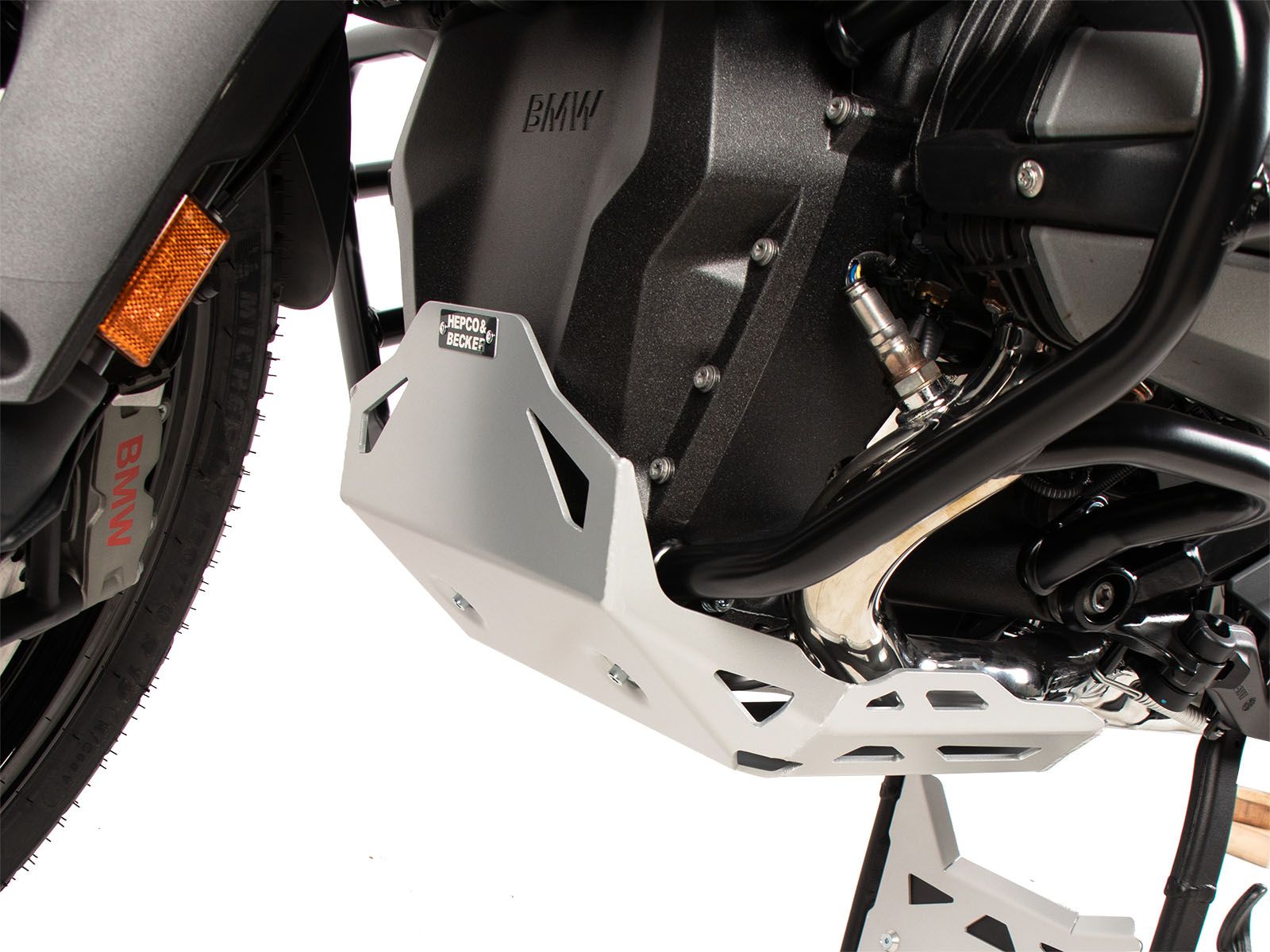 Engine protection plate aluminum for BMW R 1300 GS (23-) Hepco & Becker