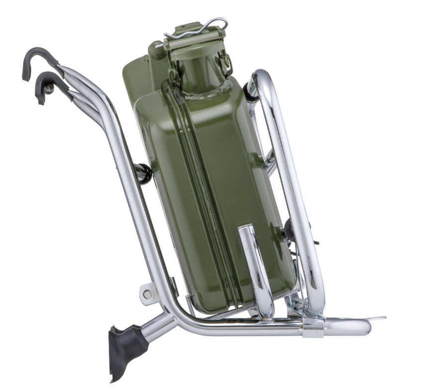 Luggage rack front for Vespa PX 80-200cc, foldable, chrome
