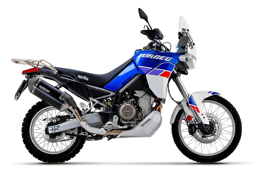 ARROW exhaust SONORA DARK for Aprilia Tuareg 660 (22-)